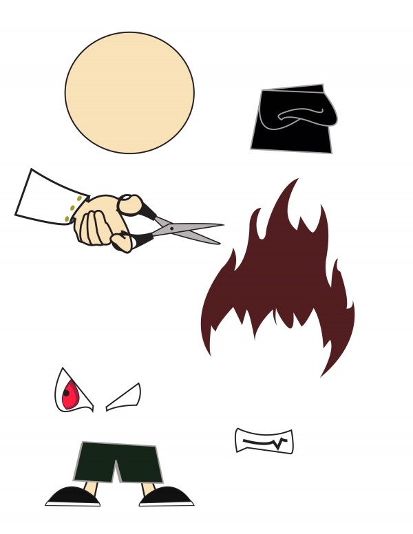 Creation of Barber's Worst Nightmare: Step 2